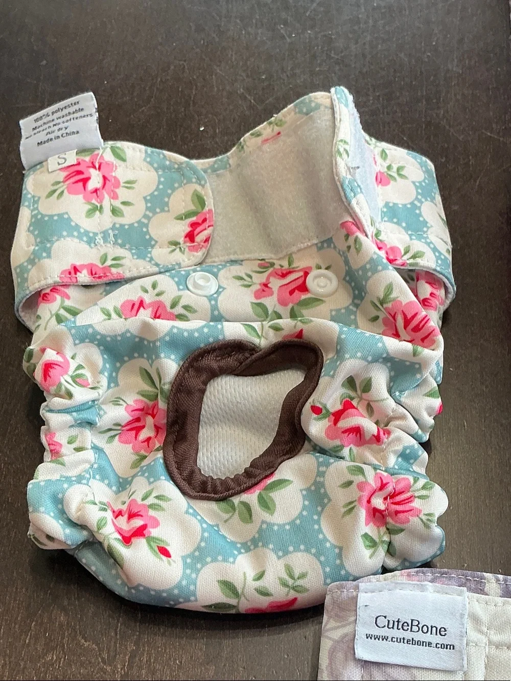 Floral Reusable dogs Diaper Cover - Pink, Lavender, Teal Options - NEW!